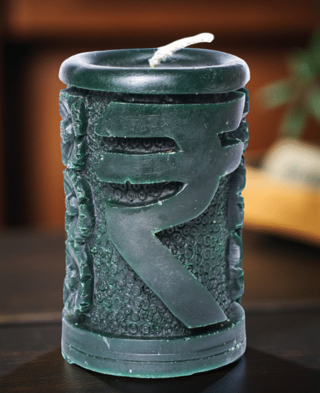 Green Money Candle